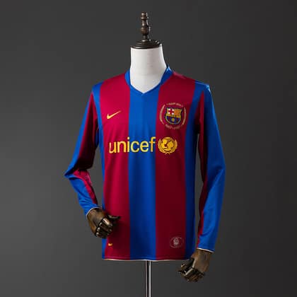 FC Barcelona Retro 07/08 Manga larga