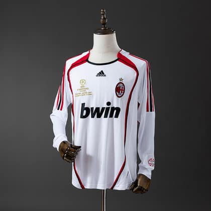 AC Milan Retro Visitante 06/07 Manga larga