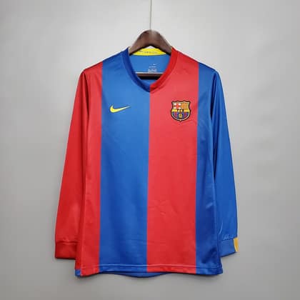 FC Barcelona Retro 06/07 Manga larga