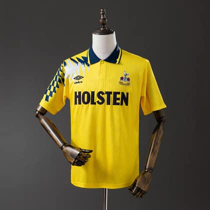 Tottenham Hotspur Retro Visitante 92/94 (Amarilla)