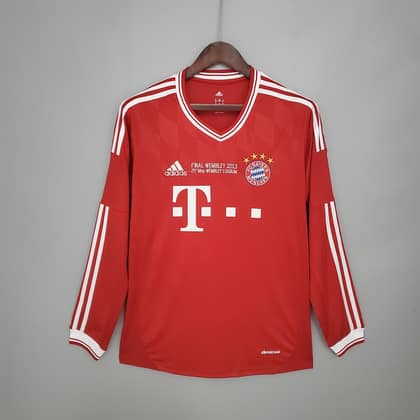 Bayern de Múnich Retro 13/14 Champions League Manga larga